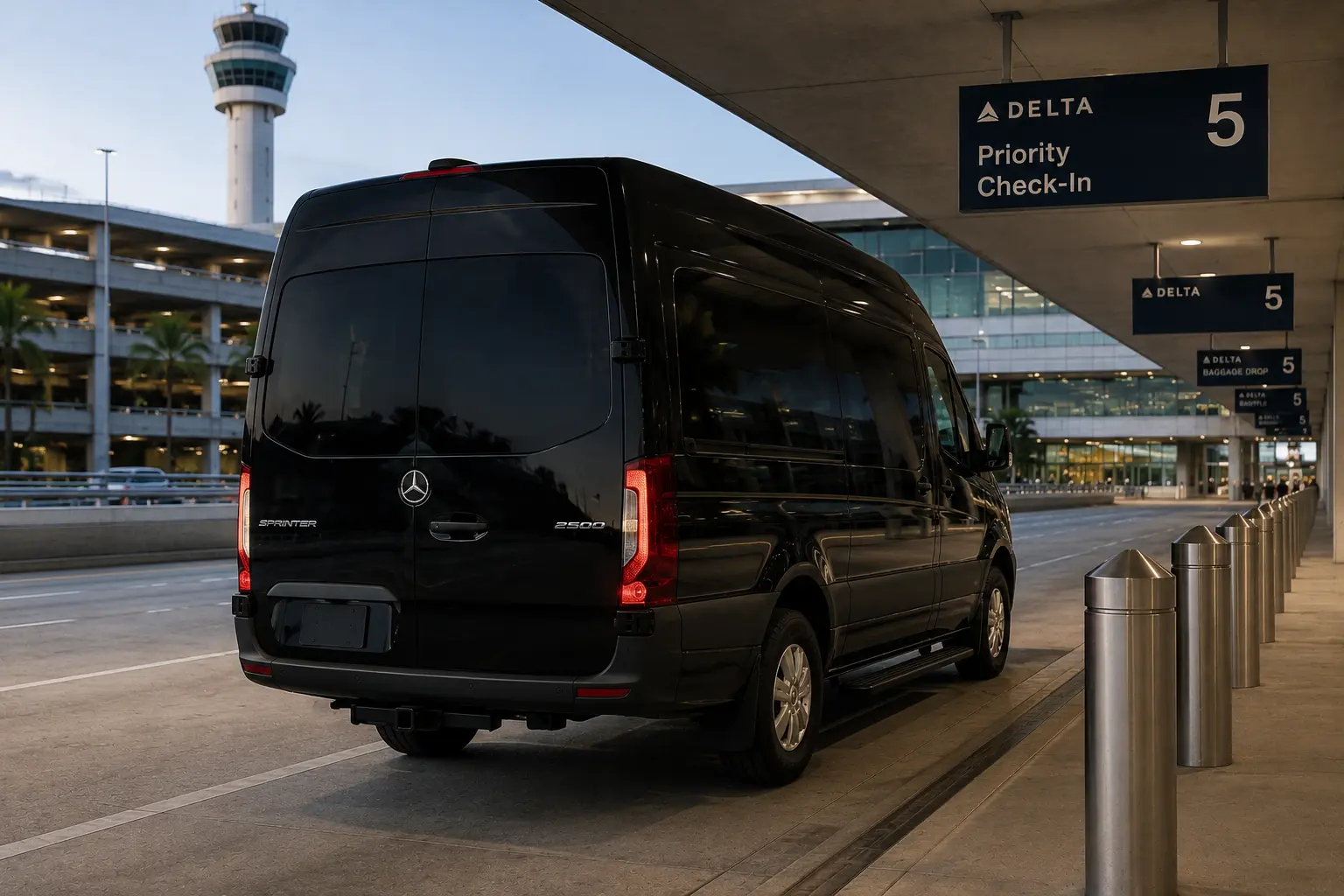 Mercedes-Benz Sprinter prepared for group transportation